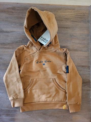 trui hoodie koko noko maat 86 camel