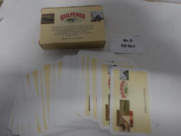 Gulpener bier speelkaarten (nr.5) 55-krt beschikbaar voor biedingen