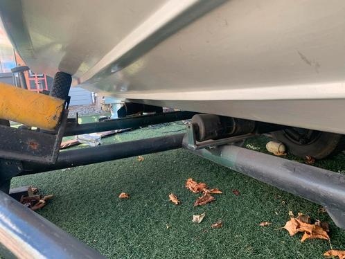 Kleine Boottrailer met Lier, Watersport en Boten, Boottrailers, Gebruikt, Overige typen, Minder dan 6 meter, Met rollen, Ophalen