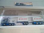 Wsi jeffrey vd schans container combinatie, Hobby en Vrije tijd, Modelauto's | 1:50, Ophalen of Verzenden, Zo goed als nieuw, Bus of Vrachtwagen
