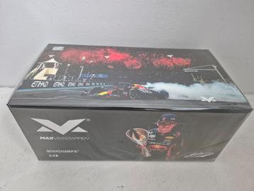 ONGEOPEND max verstappen 1:18 rb19 abu dhabi winner 2023   beschikbaar voor biedingen