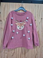 Kersttrui maat 122/128, Kinderen en Baby's, Kinderkleding | Maat 122, Merry X-Mas, Meisje, Trui of Vest, Ophalen of Verzenden