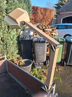 Vintage 80s desklight plastic retro burolamp, Huis en Inrichting, Ophalen of Verzenden, Zo goed als nieuw, Minder dan 50 cm