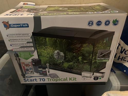 Superfish Start 70 Tropical Kit, Dieren en Toebehoren, Vissen | Aquaria en Toebehoren, Zo goed als nieuw, Leeg aquarium, Ophalen of Verzenden
