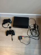 PlayStation 3 met games. Ook los te kopen, Zwart, Met 2 controllers, Ophalen of Verzenden, Gebruikt