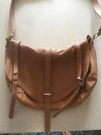 ICCI ruime leren schoudertas event luiertas, Ophalen of Verzenden, Zo goed als nieuw, Bruin, Schoudertasje