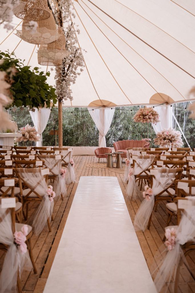 Bruiloft tafel decoratie, Hobby en Vrije tijd, Feestartikelen, Nieuw, Versiering, Geboorte of Huwelijk, Ophalen of Verzenden