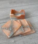 Epoxy vierkante onderzetters, Huis en Inrichting, Woonaccessoires | Onderzetters, Ophalen of Verzenden, Nieuw, Glas of Kopje