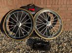Lightweight wielset Team Milram, SRAM Red, Dura Ace, Ophalen, Gebruikt, Racefiets, Wiel