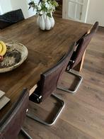 Eettafel, Huis en Inrichting, Complete eetkamers, Ophalen, Zo goed als nieuw, 4 tot 6 stoelen