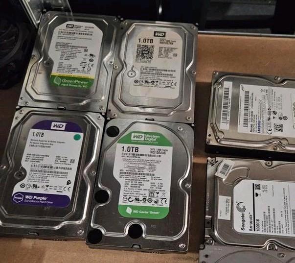 Verschillende merken 1tb 1000gb pc hdd hardeschijf, Computers en Software, Harde schijven, Gebruikt, Desktop, Intern, HDD, Ophalen of Verzenden