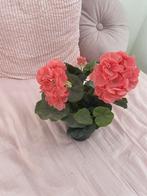 Roze Kunstbloem in Pot, Huis en Inrichting, Ophalen of Verzenden, Zo goed als nieuw, Binnen