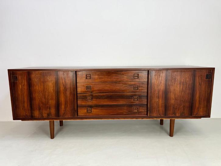 Deens pallisander dressoir, Huis en Inrichting, Kasten | Dressoirs, Zo goed als nieuw, 150 tot 200 cm, 25 tot 50 cm, Teakhout
