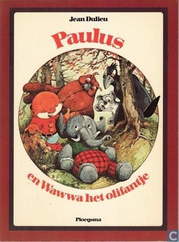 Paulus & Wawwa het olifantje van Jean Dulieu (1977) beschikbaar voor biedingen