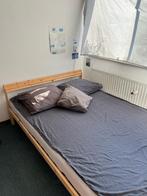 Ikea Bed and Mattress 140 x 200, Huis en Inrichting, Slaapkamer | Bedden, Ophalen, Bruin, Tweepersoons, 140 cm