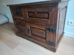Colombiaans houten dressoir/ladekastje, Ophalen, 50 tot 100 cm, 3 of 4 laden, Minder dan 100 cm