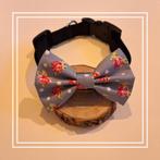 Dog Bow Tie - Grey Roses 3, Verzenden, Nieuw