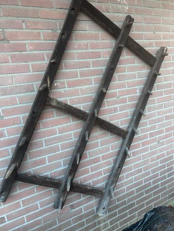 Oude Houten Ek Decoratie beschikbaar voor biedingen