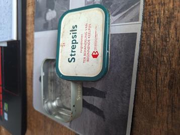 Blikje strepsils.  beschikbaar voor biedingen