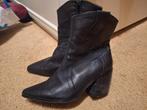 Zwarte zachtleren laarzen mt 41, Kleding | Dames, Schoenen, Zwart, Lage of Enkellaarzen, Ophalen of Verzenden, Zo goed als nieuw