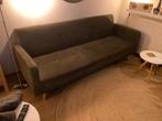 Slaapbank, olijfgroen, 220x85 cm, Ophalen, Gebruikt, 150 tot 200 cm, Driepersoons