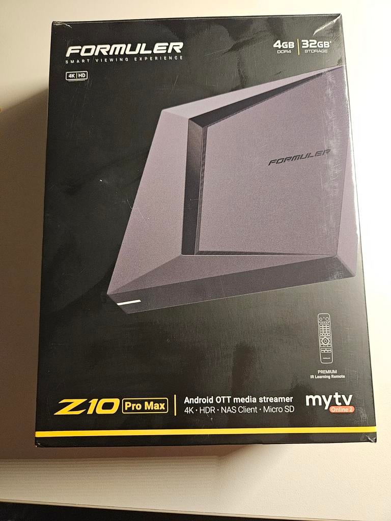 Formuler Z10 Pro Max Android Media Streamer, Ophalen of Verzenden, Zo goed als nieuw, HDMI, Zonder harde schijf