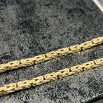 14k gouden koningsketting schakel 65cm 4mm nieuw