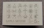 Postzegelboekje Zweden – Antieke Uithangborden, Zweden, Ophalen, Postfris
