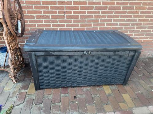 Keter borneo opbergbox kussenbox tuinkussenbox, Tuin en Terras, Bergingen en Tuinkasten, Gebruikt, Kunststof, Ophalen