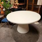 Ronde Eettafel Mello MDF, Warm Wit 130cm van Tower living, Ophalen