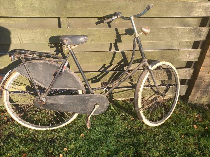 Oldtimer GRUNO OMAFIETS jaren 50 opknapper, Fietsen en Brommers, Fietsen | Oldtimers, Ophalen of Verzenden