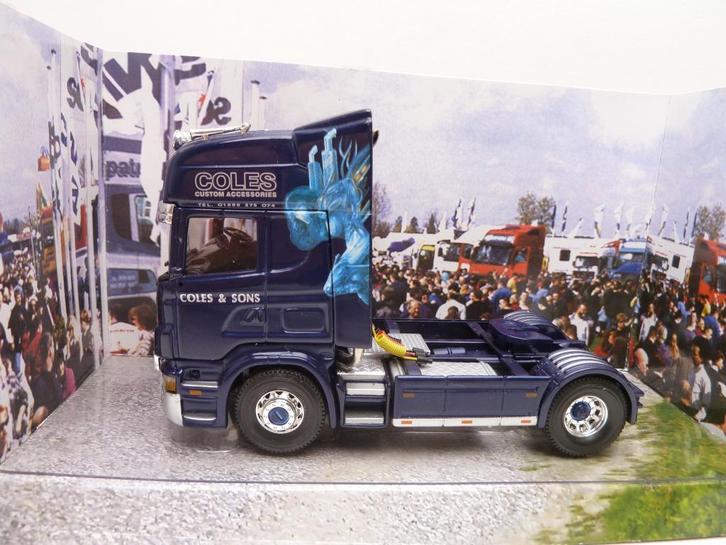 Scania R Topline  '' Coles Transport ''  Corgi, Hobby en Vrije tijd, Modelauto's | 1:50, Zo goed als nieuw, Bus of Vrachtwagen
