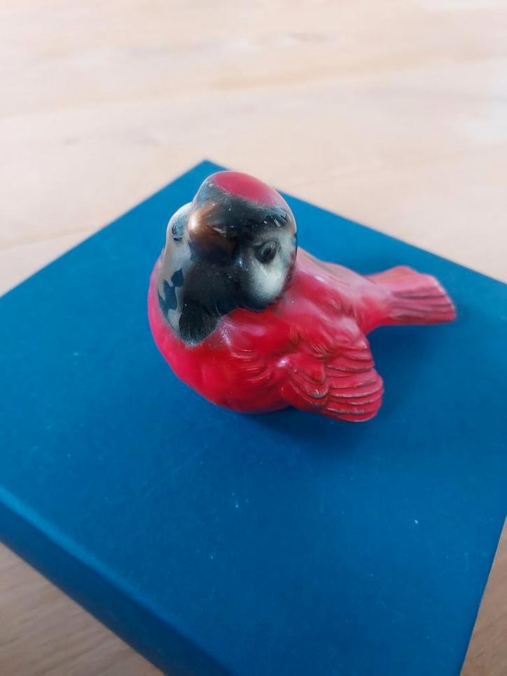 Goebel W. Germany Porseleinen Roodborstje Figuur, Verzamelen, Beelden en Beeldjes, Gebruikt, Dier, Ophalen of Verzenden