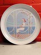 Vintage Mabel dienblad., Huis en Inrichting, Ophalen of Verzenden, Gebruikt, Rond, Kunststof