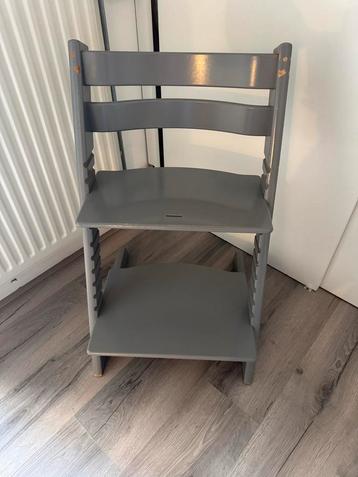 Grijze Stokke Tripp Trapp Stoel - Meegroeistoel beschikbaar voor biedingen
