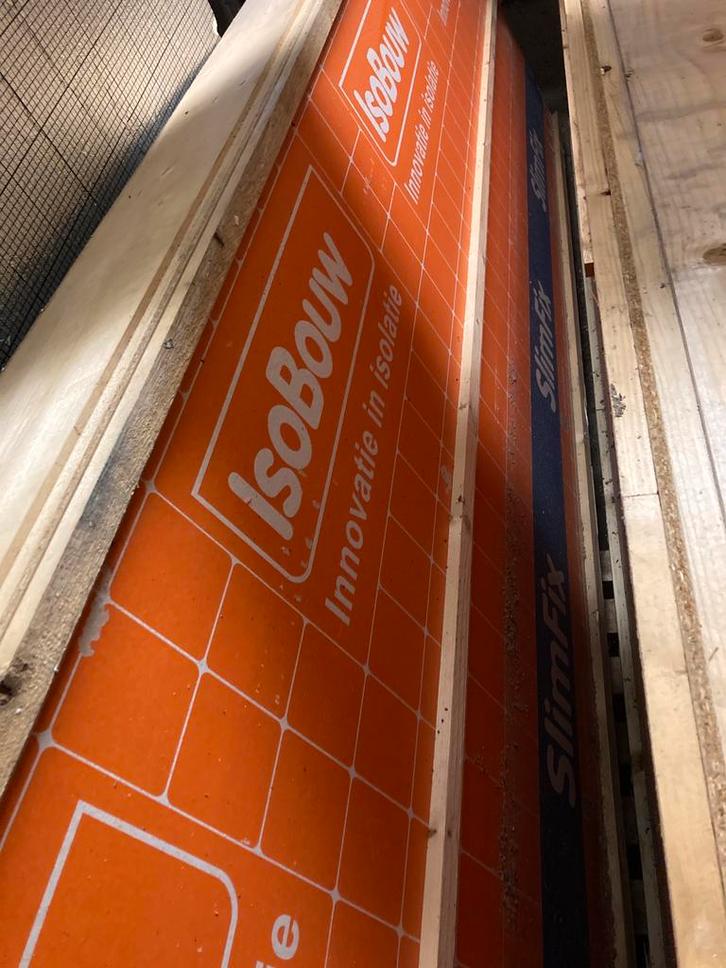Isobouw Slimfix isolatie platen dakplaten unilin aero eps xl, Doe-het-zelf en Verbouw, Isolatie en Afdichting, Nieuw, Vloerisolatie