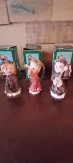 Vintage Muziek Engeltjes Set, Ophalen of Verzenden, Gebruikt, Kunststof, Engelenbeeld