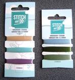 Borduurgaren 2 stuks, Hobby en Vrije tijd, Kaarten | Zelf maken, Verzenden, Gebruikt, Overige thema's, Overige typen