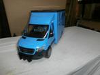 Bruder  nieuwe blauwe Mercedes paardenwagen met paard, Ophalen, Nieuw