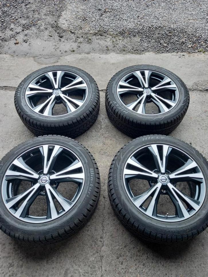 Velgen Winterset Origineel 18inch Nissan Qashqai +Tpms, Auto-onderdelen, Banden en Velgen, Banden en Velgen, Winterbanden, 18 inch