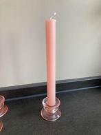 40 kandelaars glas, Huis en Inrichting, Woonaccessoires | Kandelaars en Kaarsen, Overige kleuren, Ophalen of Verzenden, Zo goed als nieuw