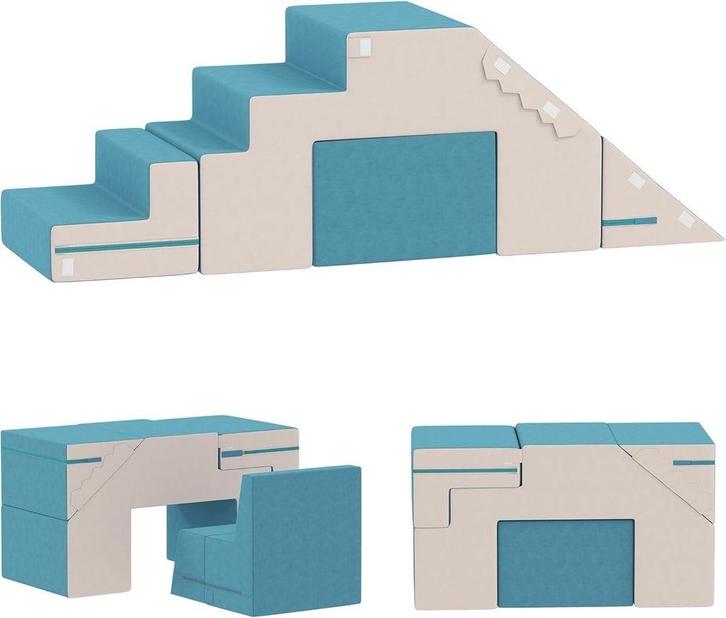 Speelblokken foam set - Glijbaan en stoel, Kinderen en Baby's, Speelgoed | Babyspeelgoed, Nieuw, Overige typen, Ophalen of Verzenden