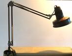 Retro architectenlamp Bruin, Gebruikt, Gloeilamp, Scharnierlamp, E27 (groot)