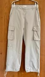 Cargo broek `Sand' H&M (40), Maat 38/40 (M), Beige, Ophalen of Verzenden, Zo goed als nieuw