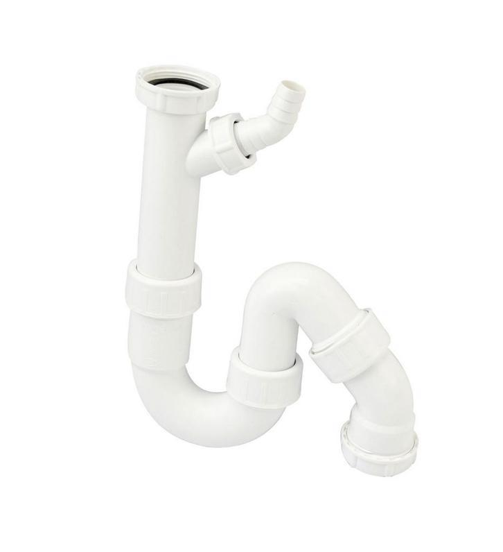 Viega Universeel Sifon 6/4x40mm Wit, Huis en Inrichting, Keuken | Keukenbenodigdheden, Nieuw, Ophalen of Verzenden