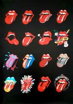 rolling stones poster op canvas, Verzamelen, Ophalen of Verzenden, Zo goed als nieuw, Rechthoekig Staand, Muziek