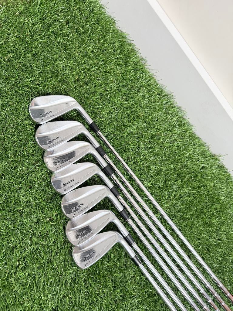 Srixon z forget ijzerset 4-P extra stiff, Ophalen of Verzenden, Zo goed als nieuw, Set