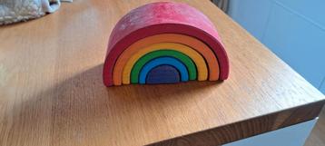 Grimm's Regenboog Stapelstenen - Gebruikt beschikbaar voor biedingen