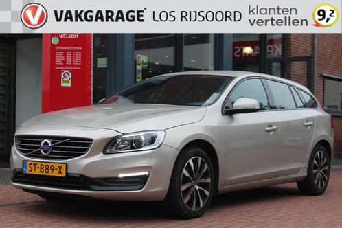 VOLVO V60 T2 *Polar+ Dynamic* | Orig NL | Trekhaak | Leder |, Auto's, Volvo, Bedrijf, Te koop, V60, ABS, Adaptieve lichten, Airbags