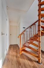 Unieke Merbau Houten Wenteltrap, Gebruikt, 215 cm of meer, Overige typen, Hout